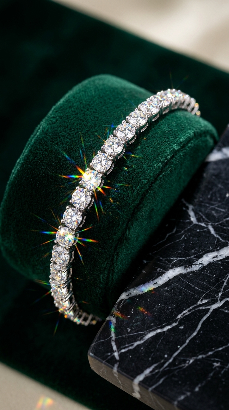 Mayfair Moissanite Tennis Bracelet