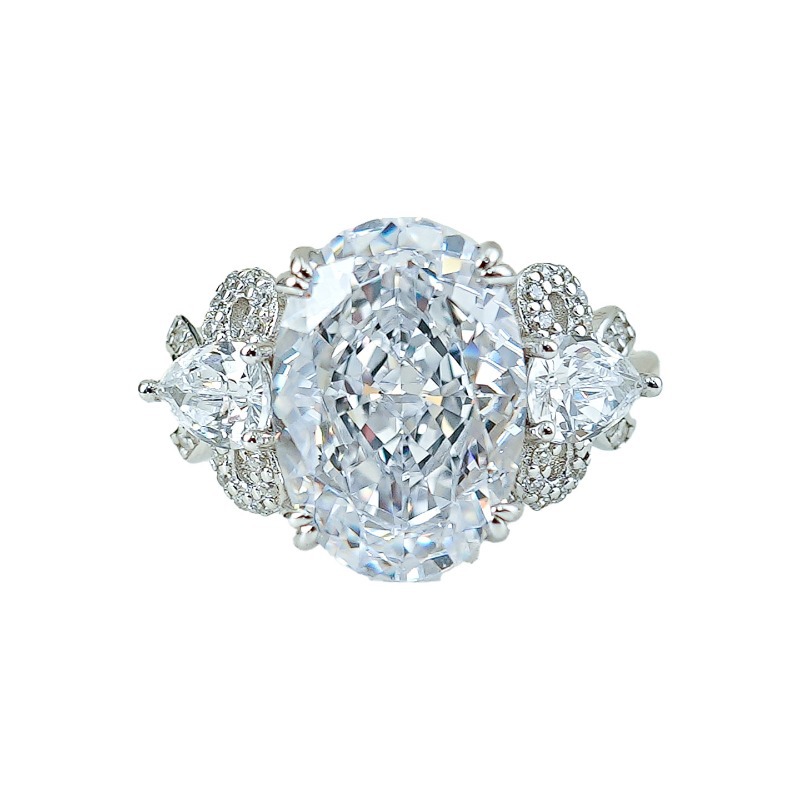 The Sovereign Solitaire Ring — Studio White Cutout